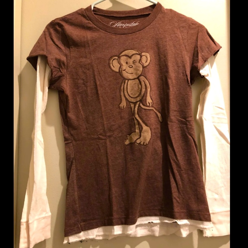 Layered graphic tee